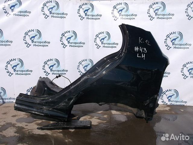 Крыло заднее левое skoda Fabia 1999-2006