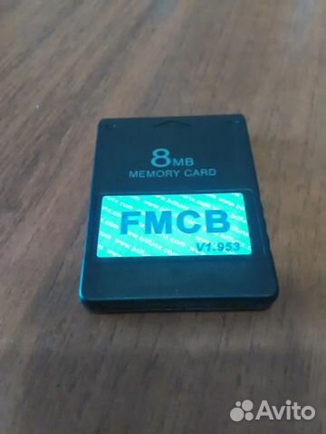 Карта памяти fmcb v1.953 для PS2 Playstation 2