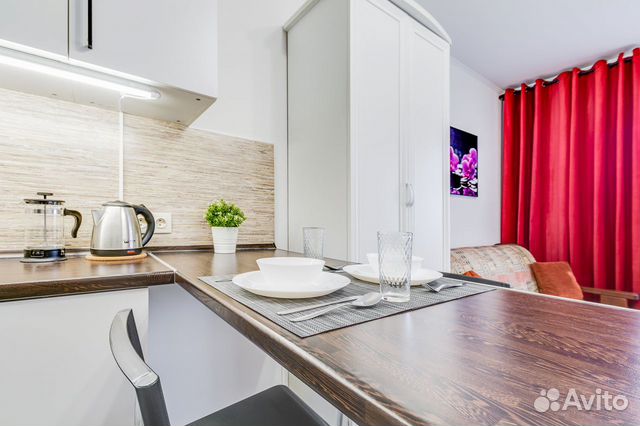 

Квартира-студия, 30 м², 2 кровати