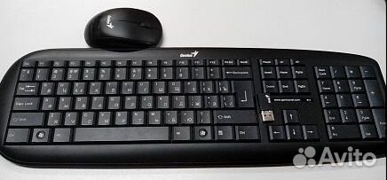 Комплект клавиатура+мышь беспроводной