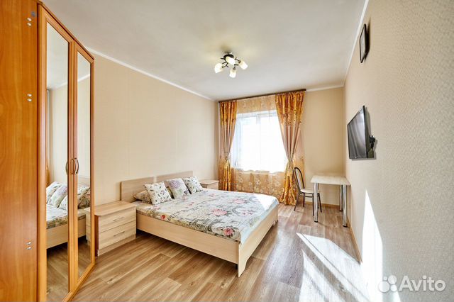 

1-к. квартира, 44 м², 3 кровати