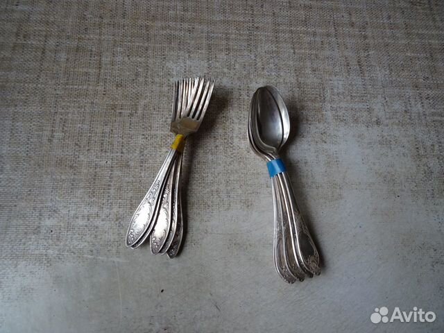 Мельхиоровые ложки СССР