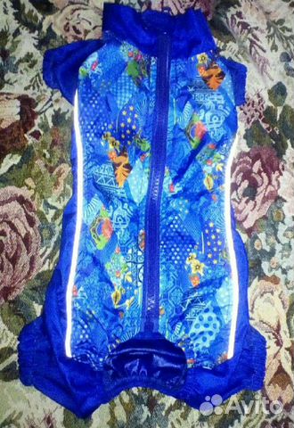 Дождевик для маленькой собаки