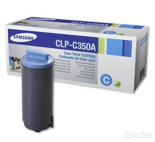 Картридж Samsung CLP-K350A черный