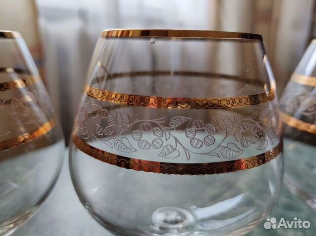 Бокалы для коньяка 5 шт. Чехия