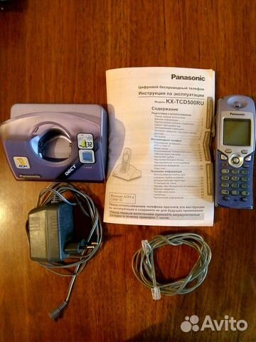 Стационарный телефон Рanasonic новый