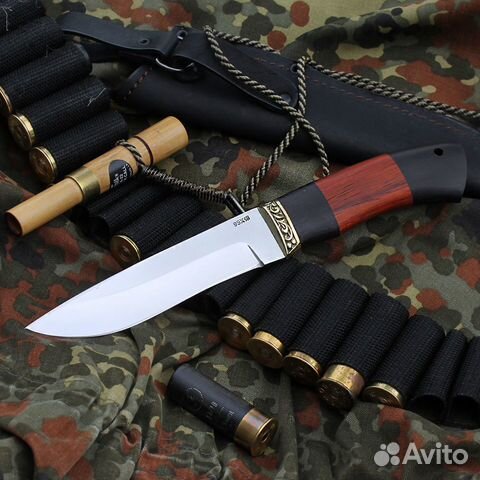 Нож Луч из кованой стали 95х18