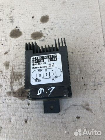 Блок управления вентилятором Mercedes S220 w220