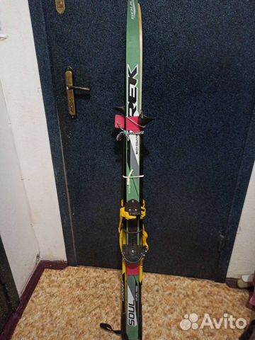 Лыжи беговые детские (140 см, комплект)