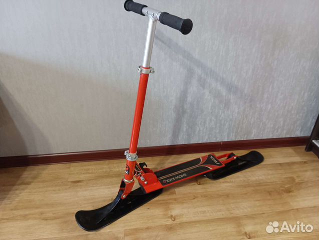 Самокат-снегокат Stiga snow kick