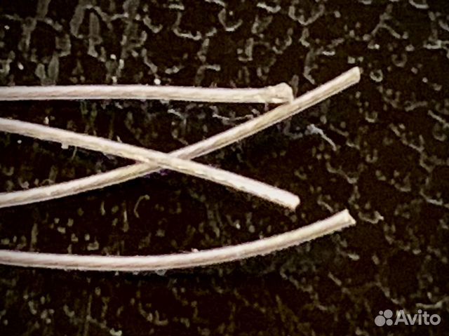 Провода для тонарма серебро комплект