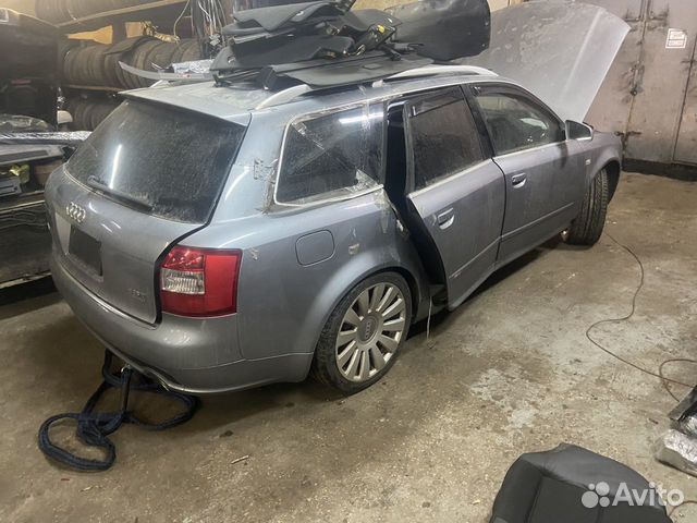 Бампер задний audi а4 в6 универсал s-line