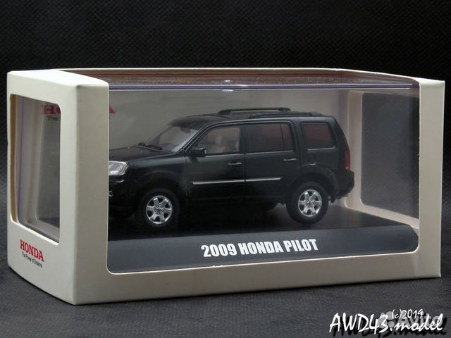 Honda Pilot 2009 black 1-43 Dealer Promo