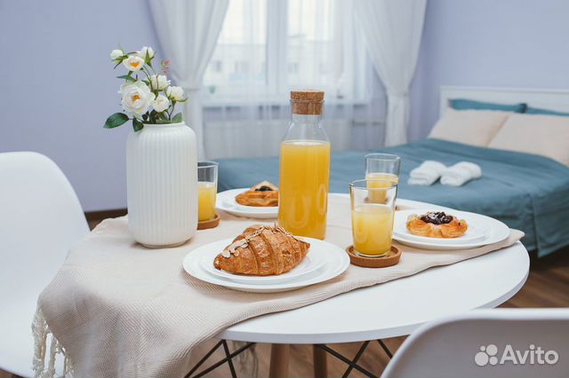 

Квартира-студия, 28 м², 2 кровати