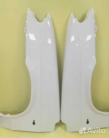 Крыло переднее левое Ваз 2113 2114 2115 белое 240