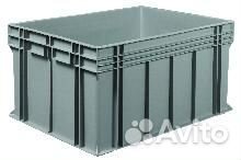 Контейнер невкладываемый 800х600х415, сплошной