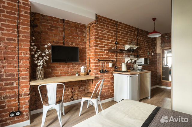 

Квартира-студия в апарт-отеле, 17 м², 1 кровать