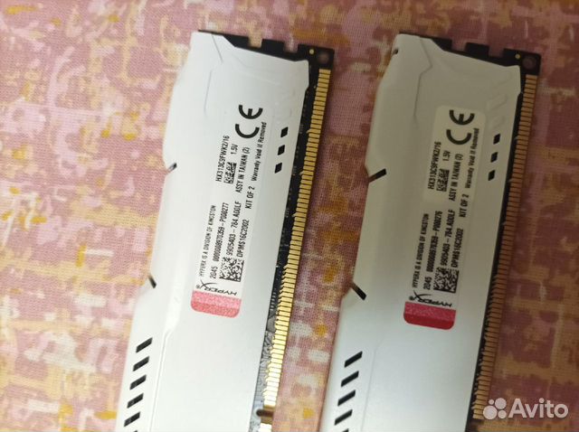 Оперативная память Kingston HyperX fury DDR3 (4гб)