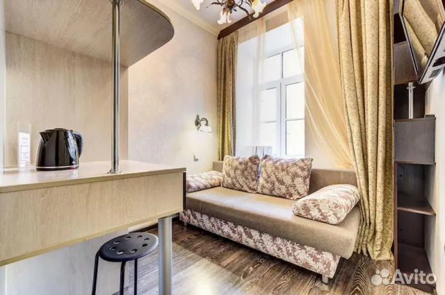 

Квартира-студия, 10 м², 1 кровать