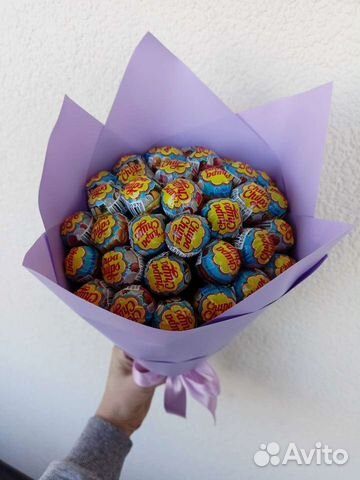 Букет из чупа чупсов