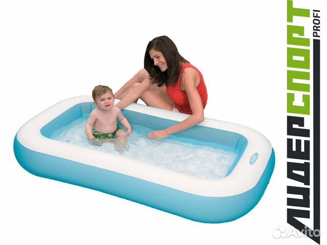 Бассейн надувной детский