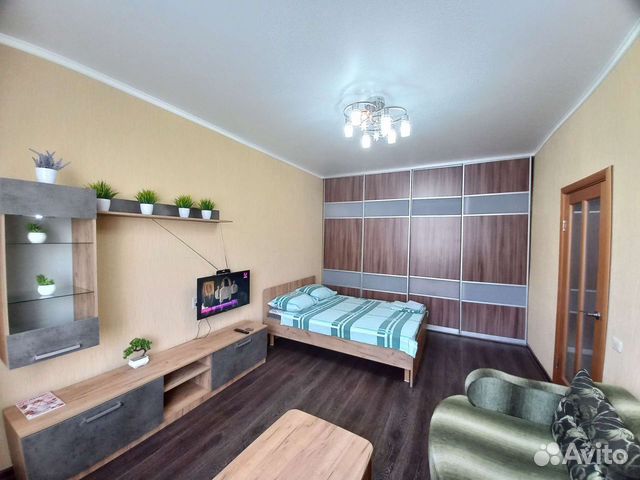

1-к. квартира, 37 м², 2 кровати