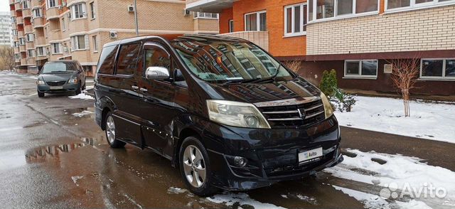 Toyota Alphard 2.4 AT, 2007, 195 000 км