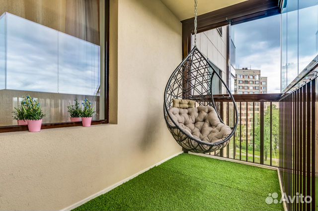 

1-к. квартира, 40 м², 2 кровати