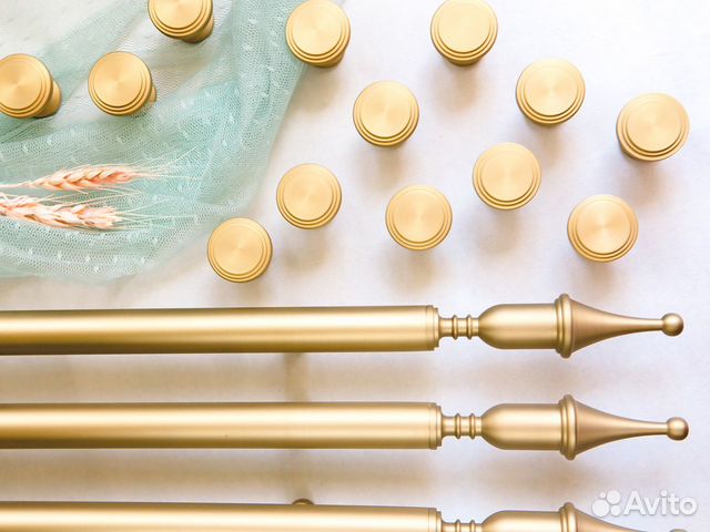Ручки скобы из цельной латуни