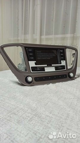 Штатная магнитола на hyundai solaris 2021
