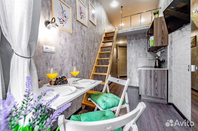 

Квартира-студия, 14,5 м², 1 кровать