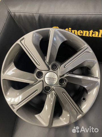 R15 4/100 новые литые диски графит