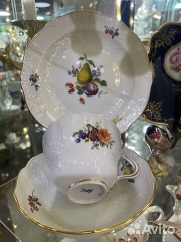 Чайная тройка мейсен