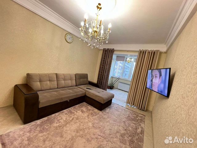

1-к. квартира, 42 м², 2 кровати
