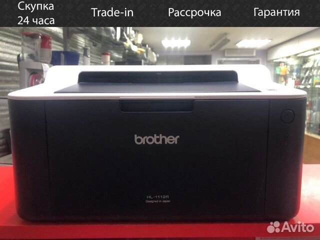 Принтер лазерный Brother HL-1112R купить в Уфе | Бытовая электроника | Авито