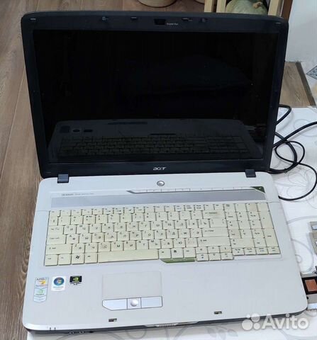 Ноутбук Acer 7520 icy70 с нерабочей видеокартой