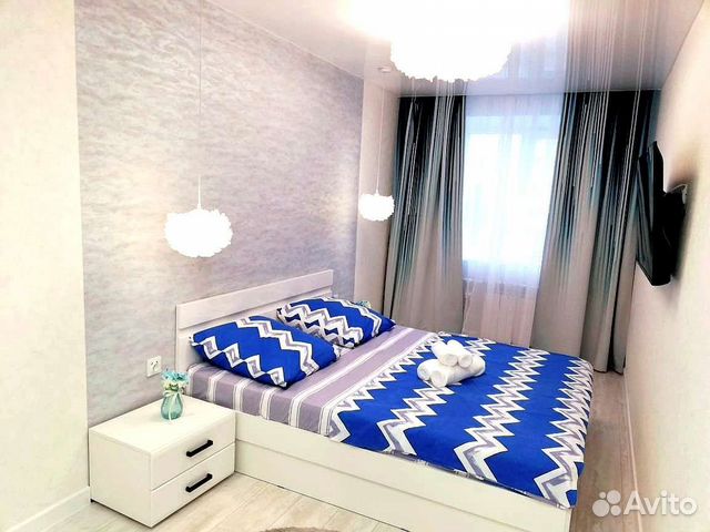 

1-к. квартира, 46 м², 2 кровати