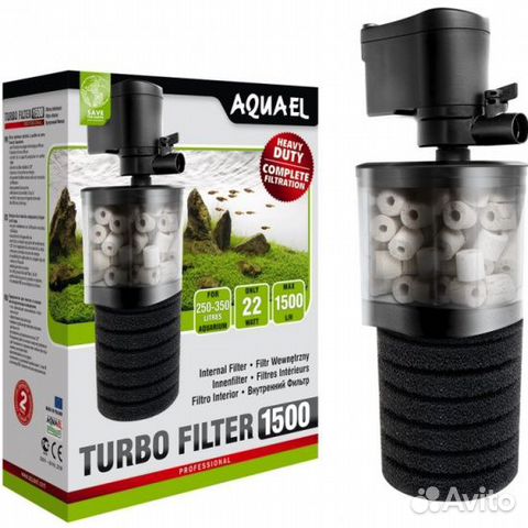 Фильтр для аквариума aquael TurboFilter-1500 22Вт