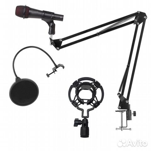 Пантограф для микрофона, паук, поп фильтр, новые