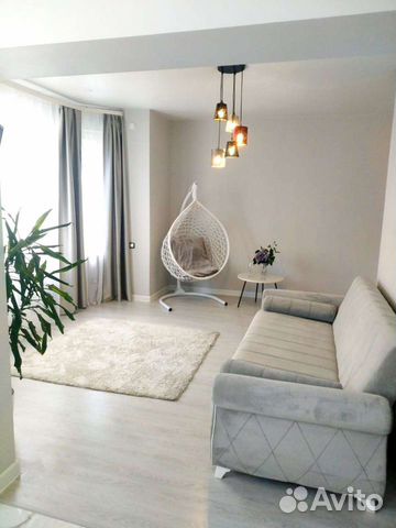 

Квартира-студия, 45,3 м², 2 кровати
