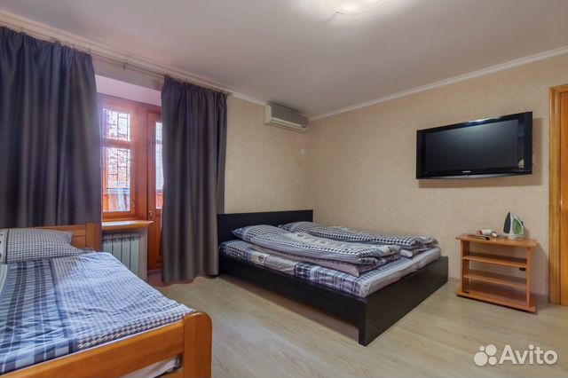 

1-к. квартира, 46 м², 3 кровати