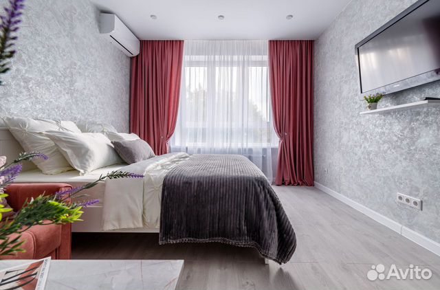 

1-к. квартира, 38 м², 2 кровати