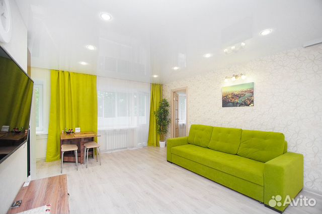 

2-к. квартира, 49 м², 2 кровати