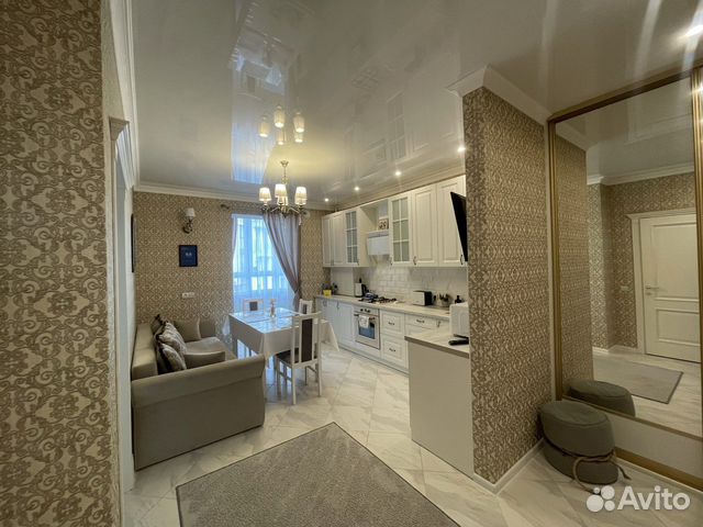 

1-к. квартира, 45 м², 3 кровати