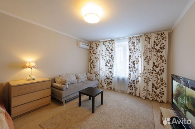 

1-к. квартира, 45 м², 2 кровати