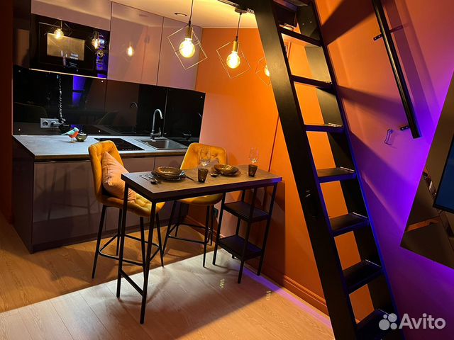 

Квартира-студия, 19 м², 2 кровати
