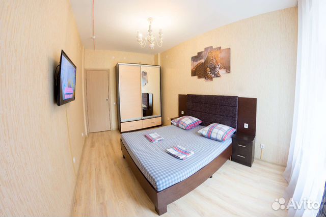

1-к. квартира, 50 м², 2 кровати