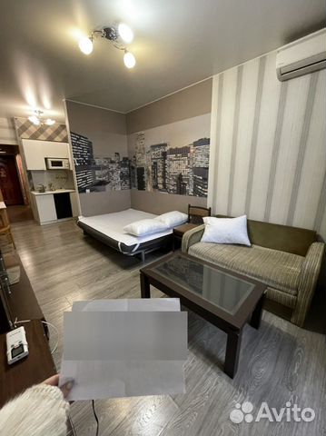 

Квартира-студия, 35 м², 2 кровати