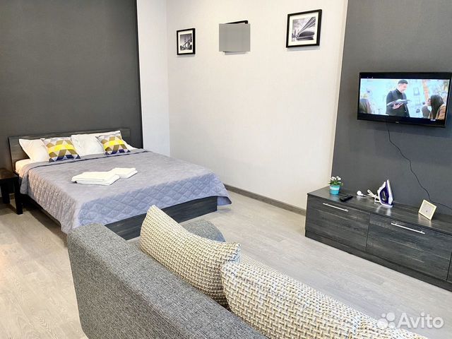 

1-к. квартира, 37 м², 2 кровати