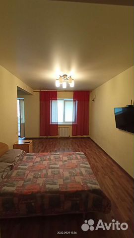 

Квартира-студия, 40 м², 2 кровати